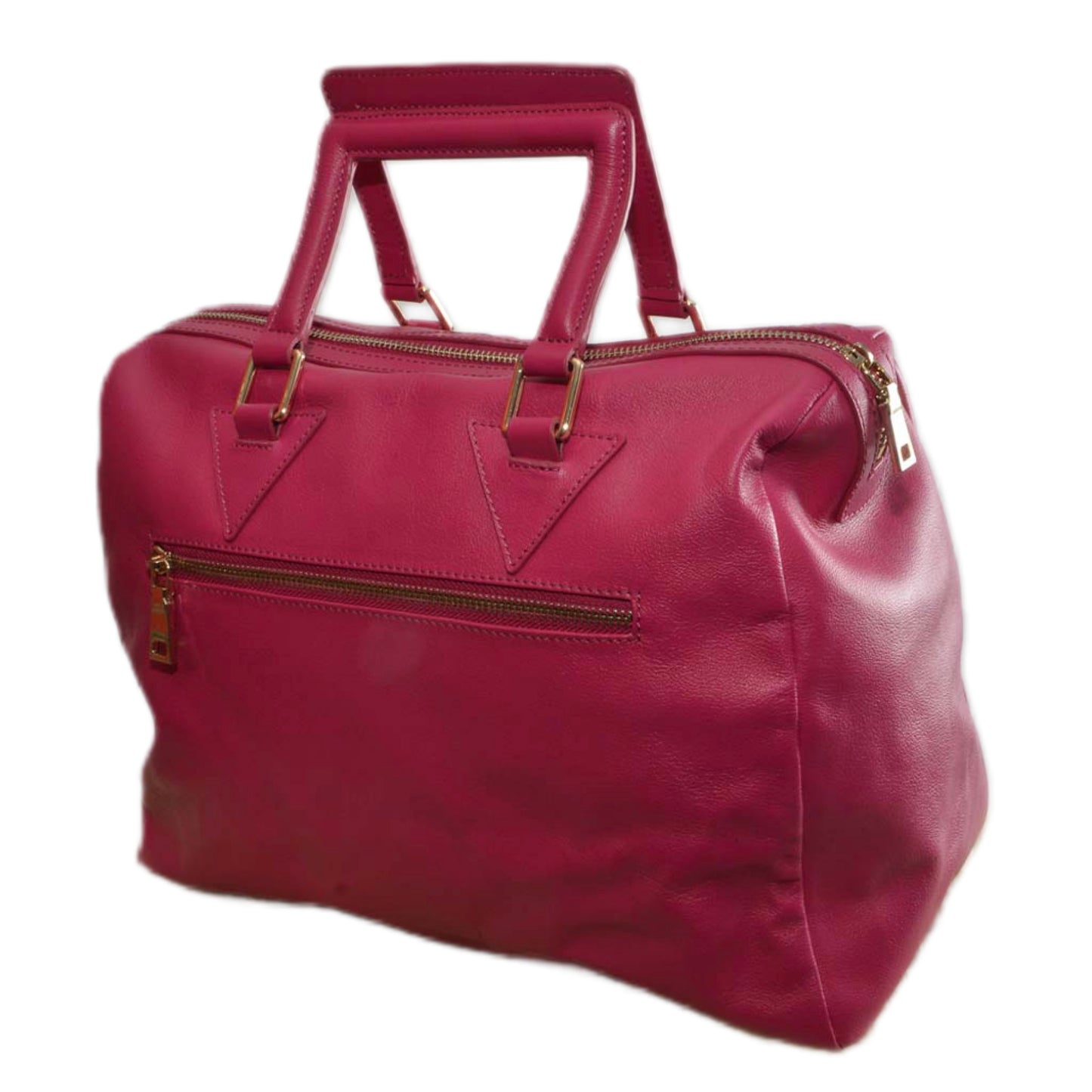 JCAnda Leather Handbag: Furious Sunset