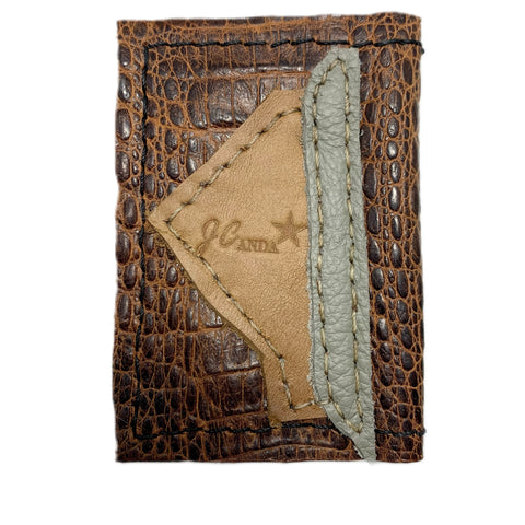 JCAnda Leather Wallet: Greece